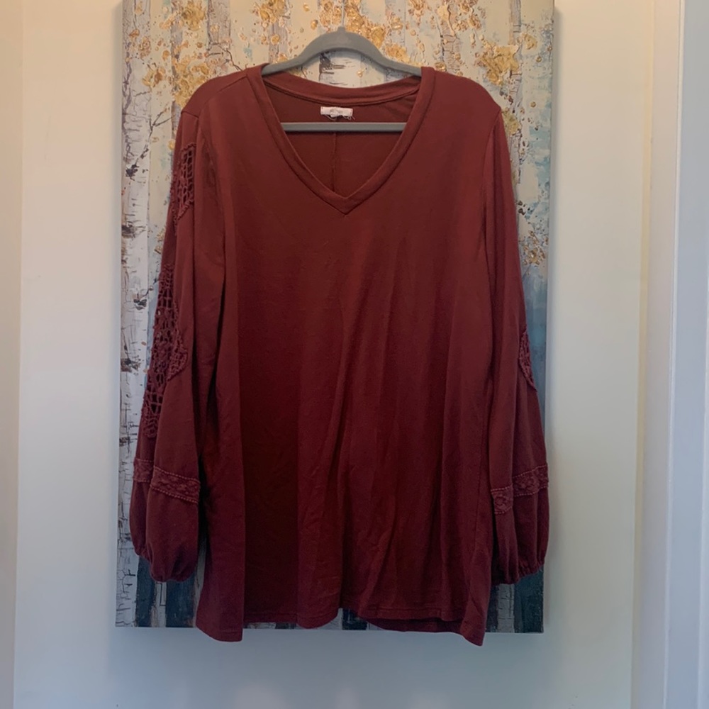 Maurice’s long sleeve blouse 1x